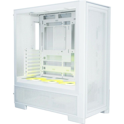 ������ XASTRA  A700 3ARGB-C10-UC White ATX/Mesh/ 1x360mm ARGB PWM /Argb+PWM HUB 10port/ Type-C / A700-1FA36A-C10-UC-WH