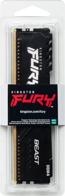 ����������� ������ 8Gb DDR4 3200MHz Kingston Fury Beast KF432C16BB/8WP
