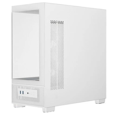 ������ XASTRA Q500M 3ARGB-C10 White mATX/Aquarium/Screewless/ 3x120mm ARGB PWM FM fans/Argb+PWM HUB 10port/ Q500M-3FM12A-C10-WH