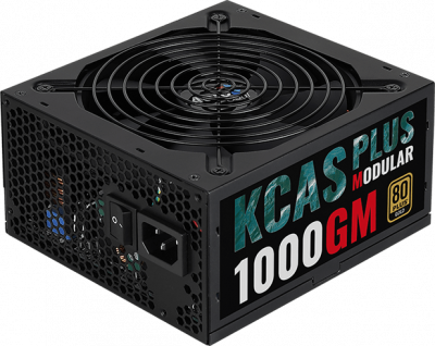 ���� ������� Aerocool KCAS PLUS 1000GM <1000W, (20+4+4+4+4) pin, 6x(6+2) pin, 10xSATA, 6xMolex, 14 ��, 80+ Gold, ������ �������, ���������, ATX> RTL