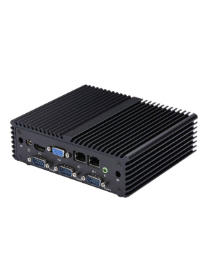 ����-�� Qotom Q190P-S08 J1900, Intel Celeron J1900/4 �� DDR3L/128 �� SSD/Intel UHD Graphics/��� ��, ������ (Q190P-S08 J1900)