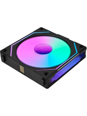 �������� ������������ (3��.) Lian Li UNI FAN SL-INF WIRELESS 120 Reverse Blade / 12RSLIN1W3B BLACK / 120x122,1x25�� (PWM, ARGB, 2200 ��/��� (Max.), 32,2dBa) / G99.12RSLIN1W3B.R0