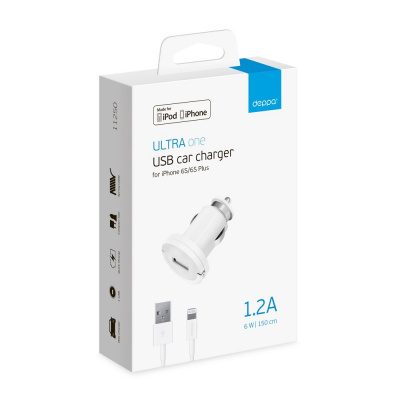    Deppa USB 1, - Lightning (MFI), , Ultra