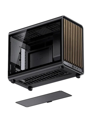 ������ JONSBO D33 WOOD Black, mini-ITX, mATX, ������