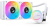 ������� ����������� ���������� Jonsbo TG-240 ARGB White, 4-pin, ARGB, 120��, �����, retail