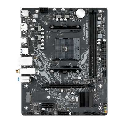 ����������� ����� Maxsun Challenger A520M-K WIFI, Socket AM4, AMD A520, mATX, Ret (6940709661178)