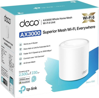 ����� ������� TP-Link AX3000 Whole Deco X50(1-pack)