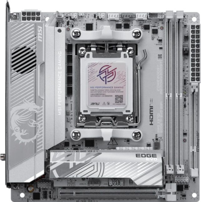 ����������� ����� MSI MPG X870I EDGE TI EVO WIFI, Socket AM5, AMD X870, mini-ITX, Ret