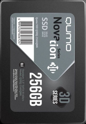 QUMO SSD 256GB Novation QLC 3D (YS+Intel) Q3DQ-256GQNN {SATA3.0}