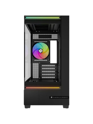 ������ Thermalright M10 FAN4-C, Mini-Tower, TG, 4x120mm ARGB, 2xUSB-A 3.0, 1xUSB Type-C, mATX, mITX Black