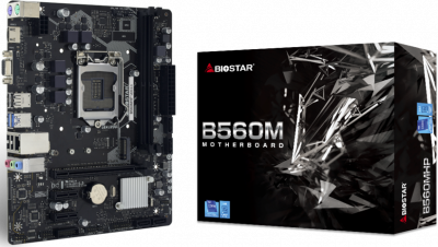   Biostar B560MHP Socket 1200, Intel B560, 2xDDR4, PCI-E 4.0, 2xUSB 3.2 Gen1, VGA, HDMI, mATX