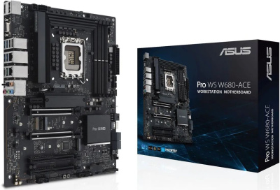 ����������� ����� Asus PRO WS W680-ACE, Socket LGA 1700, Intel W680, ATX, Ret