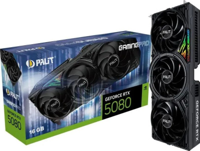 ���������� Palit NVIDIA GeForce RTX 5080 16GB GamingPro GDDR7 NE75080019T2-GB2031A RTL