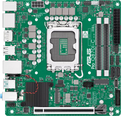 ����������� ����� ASUS PRO Q870I-C-CSM, LGA1851, Intel Q870, Mini-ITX, 
Ret (90MB1MPP-M0EAYC)
