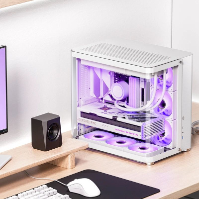 ������ JONSBO TK-2 2.0 White ��� ��, mini-ITX, micro-ATX, ATX, �����