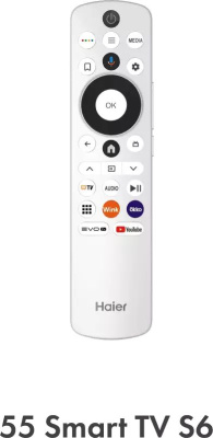 ��������� Haier 55" Smart TV S6 {4K Ultra HD (3840x2160 ����), 144 ��, QLED, Direct LED