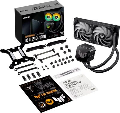 ������� ����������� ���������� ASUS TUF Gaming LC III 240 ARGB Black (90RC01J1-B0EAY0)