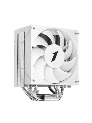 ����� 1STPLAYER CRYO CY12 White / 4HPx6mm, single tower, 1x120mm fan, 750-1900 RPM, 57.6 CFM, 38.2 dBA / CY12-WH