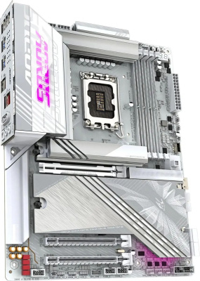 ����������� ����� Gigabyte Z890 AORUS ELITE X ICE, Socket-1851, Intel Z890, ATX, Ret