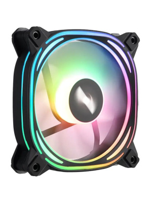 ���������� 1STPLAYER FB7R Black / 120mm ARGB 3pin 5V PWM 4pin 12V 600-1800rpm 37.65cfm 38.67dBA / FB7R-BK / BULK