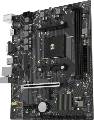 ����������� ����� Sapphire A520M-E, Socket AM4, AMD A520, mATX, Ret 52119-04-40G
