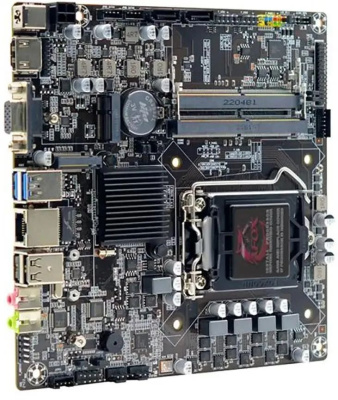 ����������� ����� Afox AFH510-MI-V2, Socket LGA 1200, Intel H510, mini-ITX, Ret