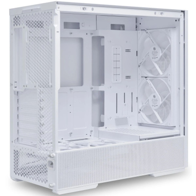 ������ Lian Li Lancool 207 / White / Mid-Tower, TG / 2x 140mm ARGB + 2x 120mm non LED fans inc. / G99.LAN207RW.10RS