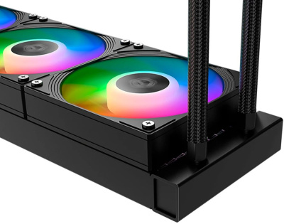 ������� �������� ���������� ID-Cooling Dashflow 360 XT Pro ARGB Soc-AM5/AM4/1200/1700/1851 ������ 4-pin 16-34dB Al+Cu 350W Ret