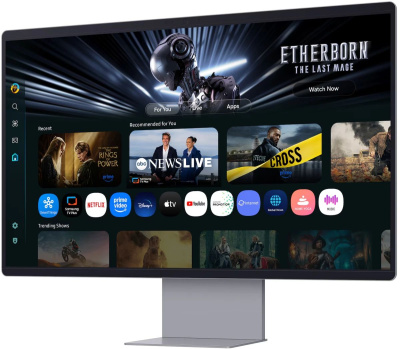 ������� Samsung 32" Smart Monitor M9 LS32FM902SIXCI Ultra HD 4K OLED LED �����������
