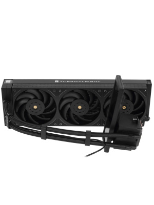 ������� ���������� ��� ���������� Thermalright Trofeo Vision 360 (360mm, LED, Black, ARGB/ Fans: 3x120mm, 69CFM, 27dBA, 2150RPM/ Pump height 102mm, 6400RPM, Rad thickness 27mm/ S: 1700, 1200, 1851, 115X, 2011, 2066, AM5, AM4)