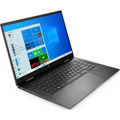  HP Envy15x360 15-eu0033ur 15.6 IPS/Touch/AMD Ryzen 5 5500U(2.1Ghz)/16Gb/512Gb SSD/noDVD/AMD Radeon Integrated Graphics/Black /W10 4E1R1EA