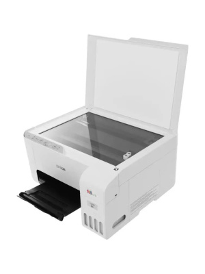 ��� �������� Epson EcoTank L3256 white (A4, �������/������/�����, 5760x1440dpi, 33��/15��. ppm, ����, Ink103, WiFi, USB) (C11CJ67421)
