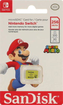 ����� ������ SanDisk microSDXC UHS-I card for Nintendo Switch 256GB. ����: ������