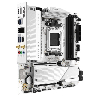 ����������� ����� Sapphire B850M PURE WIFI B850, AM5, DDR5, mATX, Ret (52123-02-40G)