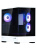 ������ ZALMAN P30 BW, MATX, BLACK/WHITE, WINDOW, 2x3.5", 3x2.5", 1xUSB TYPE-C, 1xUSB3.0, SIDE 2x120mm ARGB, REAR 1x120mm ARGB