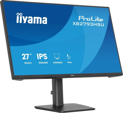 ������� Iiyama 27" ProLite XB2793QSU-B1 2560x1440 IPS LED 1ms 75Hz  ������