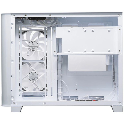 ������ XASTRA QR500M 6ARGB-FC-C6-UC White mATX/Aquarium/ 2 Curve Glass /1x360mm+1x240mm+1x120mm ARGB PWM FM fans/ Argb+PWM HUB 6port /Type-C/ QR500M-1FA36A-1FA24A-1FC12A-C6-UC-WH