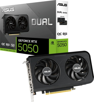 ���������� ASUS NVIDIA GeForce RTX 5050 OC 8Gb DUAL-RTX5050-O8G