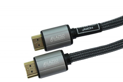 ������ Lazso HDMI - HDMI v2.0, 2� (WH-111(2M)-B) 4k+2k, 3D, 18Gb/s, �������������� ����, ������������ ��������