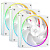  ID-COOLING AF-127-ARGB-W TRIO (3 in 1) 120x120x27 (PWM,  , , 500-2000/) BOX