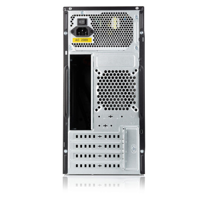 ������ �� Foxline FL-733R � ������ ������� 600��, Mini-Tower, ������ (FL-733R-FZ600R-U32)