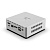 Мини-ПК MINISFORUM UN1290, Intel Core i9-12900H/16 ГБ DDR4/1024 ГБ SSD/Intel Iris Xe Graphics/Windows 11 Pro, серебристый (UN1290/16GB+1TB)