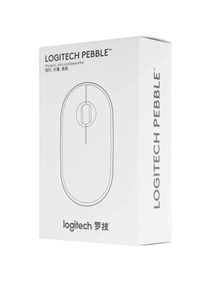 ���� Logitech Pebble M350 ������� ���������� 1000dpi �������. BT USB 2but (910-005575)