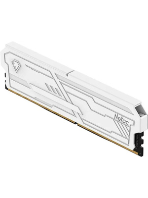 ����������� ������ Netac DDR4 Shadow III White 16Gb (Kit of 2x8Gb), 3600Mhz, [NTSHD4P36DP-16W] CL18, � ����������