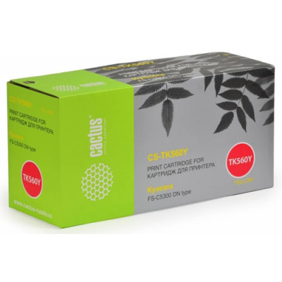 �����-�������� Cactus CS-TK560Y ������ ��� Kyocera FS-C5300DN (10000���.)