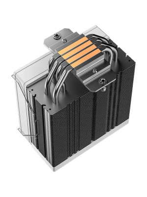 ����� ID-COOLING FROZN A410 SE WHITE LGA1700/1200/115X/AM5/AM4 (TDP 180W, PWM, 4 ����.������ ������� ��������, FAN 120mm, �����) RET