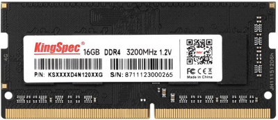 ������ 16Gb Kingspec KS3200D4N12016G DDR4  3200MHz RTL SO-DIMM 204-pin 1.35�