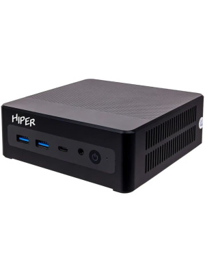 ����-�� HIPER FACTUM FN2 Nettop, Intel Core i5-1335U/16 �� DDR4/512 �� SSD/Intel UHD Graphics/Windows 11 Pro, ������ (FN2-i51335R16N5I6BWP)
