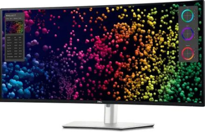 ������� 40"  Dell U4025QW, 5120x2160, IPS, 120��, 1�HDMI, 2�DP, ���������, �����