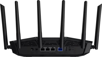Wi-Fi ������ ASUS TUF-BE9400, Wi-Fi 7, BE9400, 2.4/5/6���, 3 LAN, ������ (90IG0A30-MO9C00) 